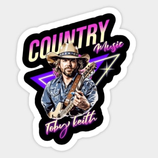 toby //retro vector neon Sticker